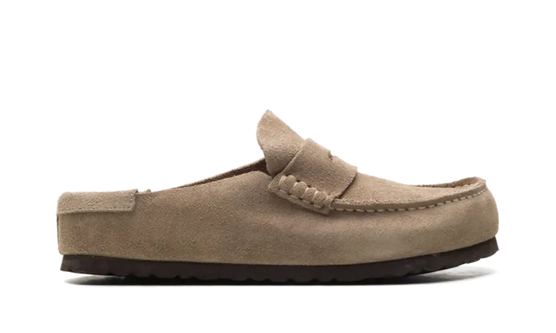 Birkenstock Naples Suede Leather Taupe Suede (1025003)