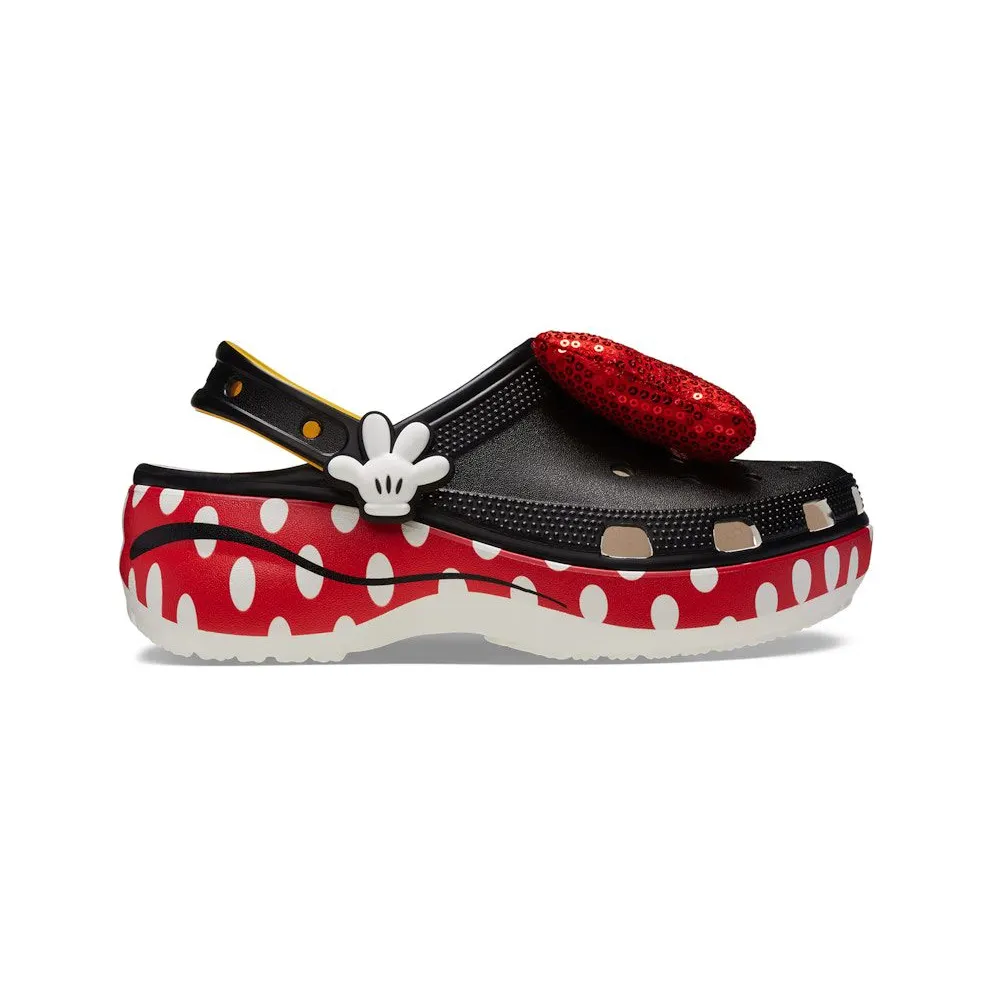 Crocs Classic Platform Clog Disney Minnie Mouse (209896-100)