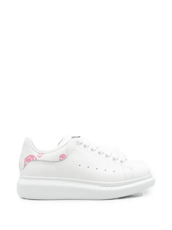 Alexander McQueen with plateauzool and doodskop-print – White (553770WIAKB)