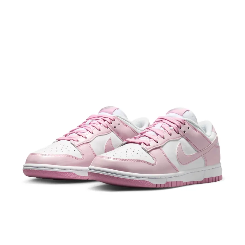 Nike Dunk Low – “White / Pink Rise / White / Metallic Silver” (IV5104-100)