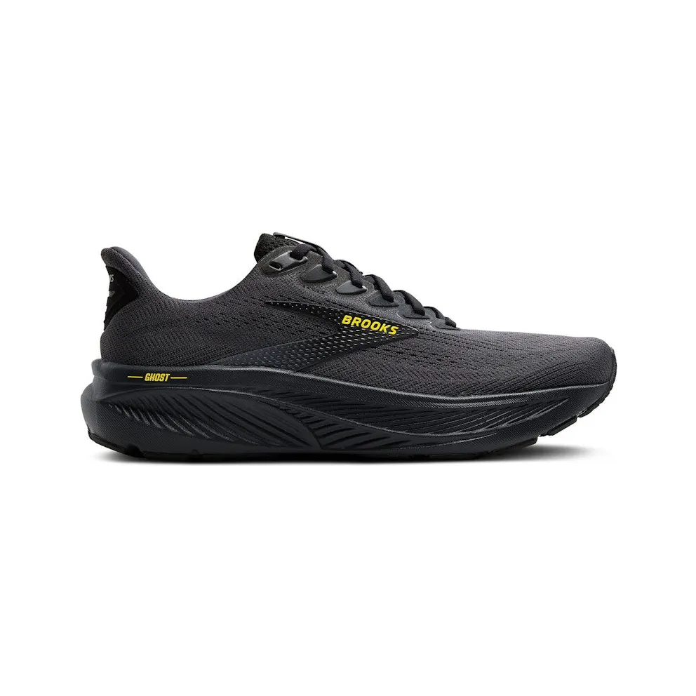 Brooks Ghost 17 Ebony Black Yellow (110442-1D-059)