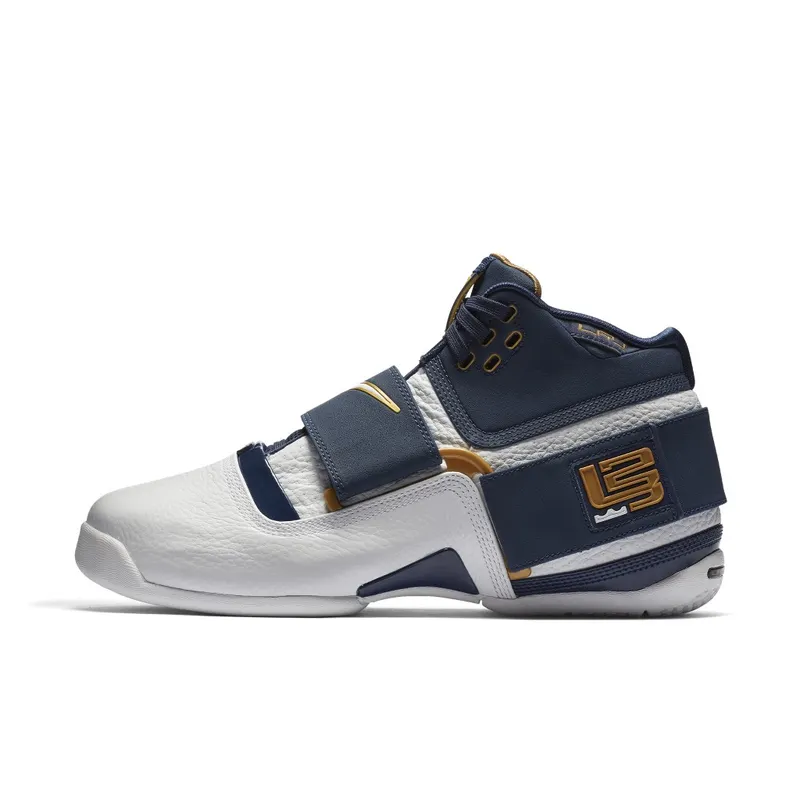 Nike LeBron Zoom Soldier 1 Think 16 (25 Straight) Midnight Navy/White-Midnight Navy (AO2088-400)