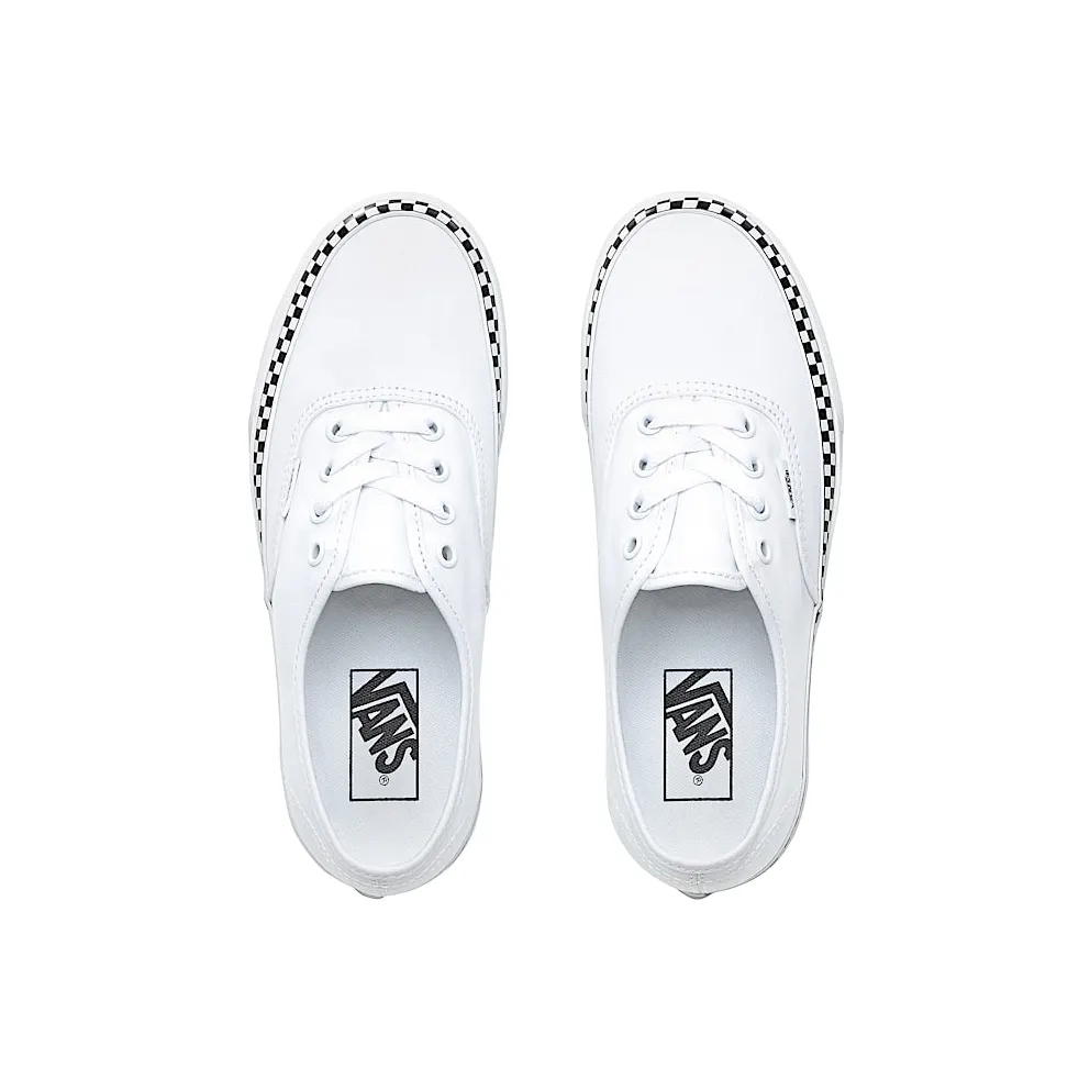 Vans Authentic Check Foxing Low Top “WHITE” (VN0A38EMVJU)