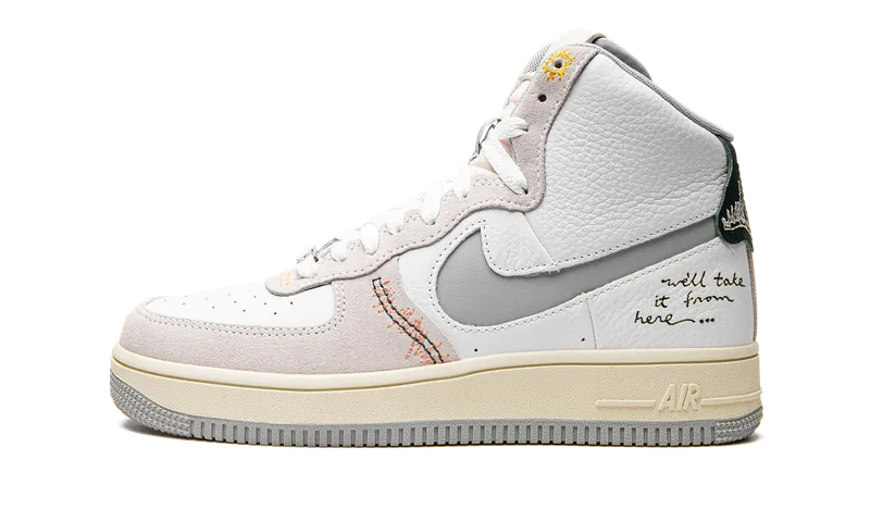 Nike AIR FORCE 1 HIGH SCULPT “We’ll Take It From Here” (DV2187-100)