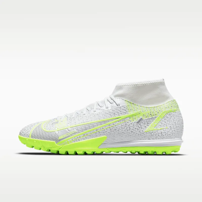 Nike Mercurial Superfly 8 Academy TF Metallic Silver Volt (CV0953-107)