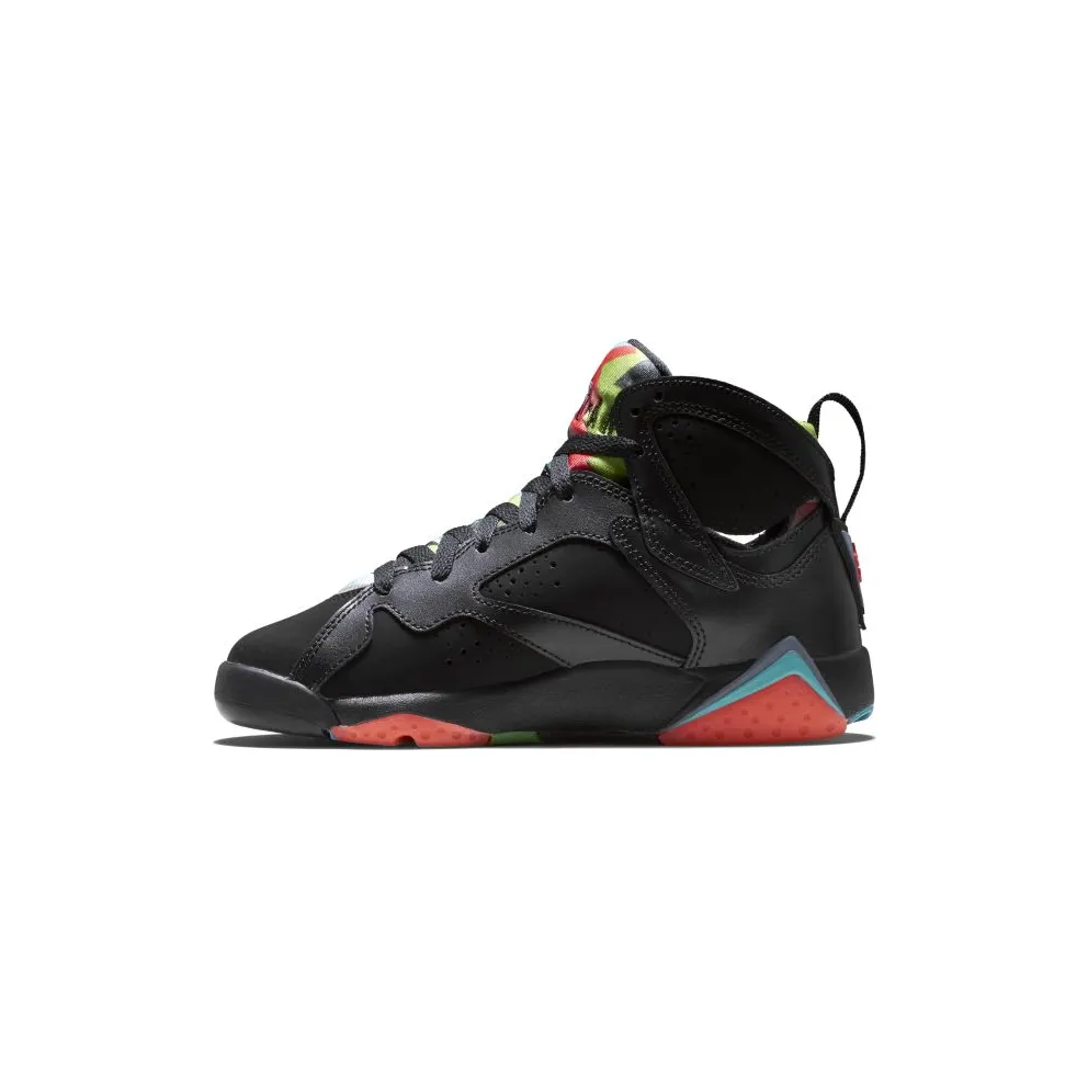 Jordan 7 Retro Barcelona Nights (GS) Black/Blue Graphite-Retro-Infrared 23 (705412-007)