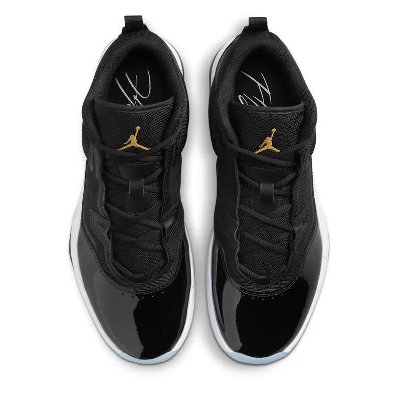 Jordan Stay Loyal 3 Black White Football Grey Metallic Gold (FB1396-002)
