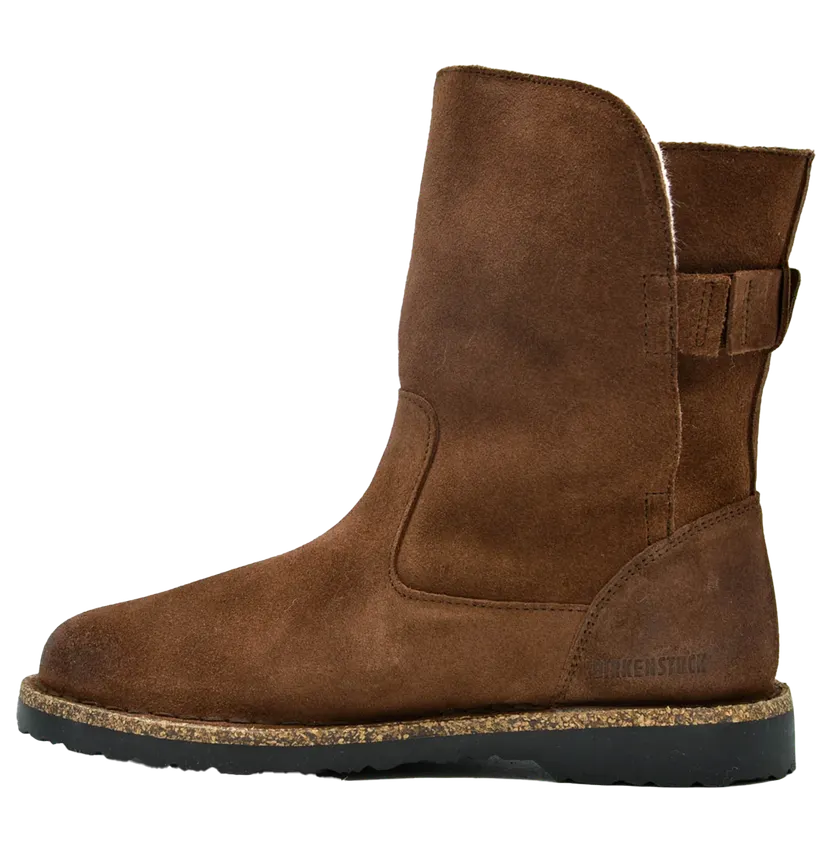 Birkenstock Uppsala Shearling Suede Leather “Espresso” (1021098)
