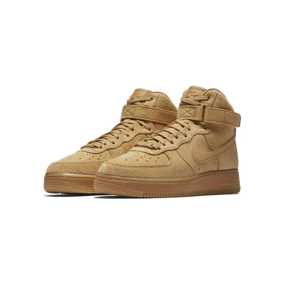 Nike Air Force 1 High Elemental Gold (W) Elemental Gold/Elemental Gold-Gum Light Brown-Ale Brown (860544-700)