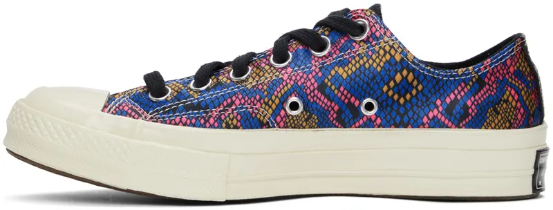 Converse Blue & Pink Digital Daze Chuck 70 Sneakers (570265C)