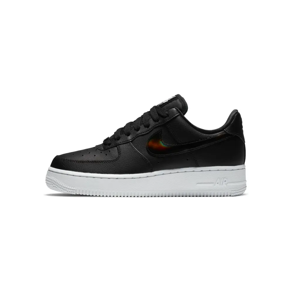 Nike Air Force 1 Low ‘Black Iridescent’ Black/Black/White (CJ1646-001)