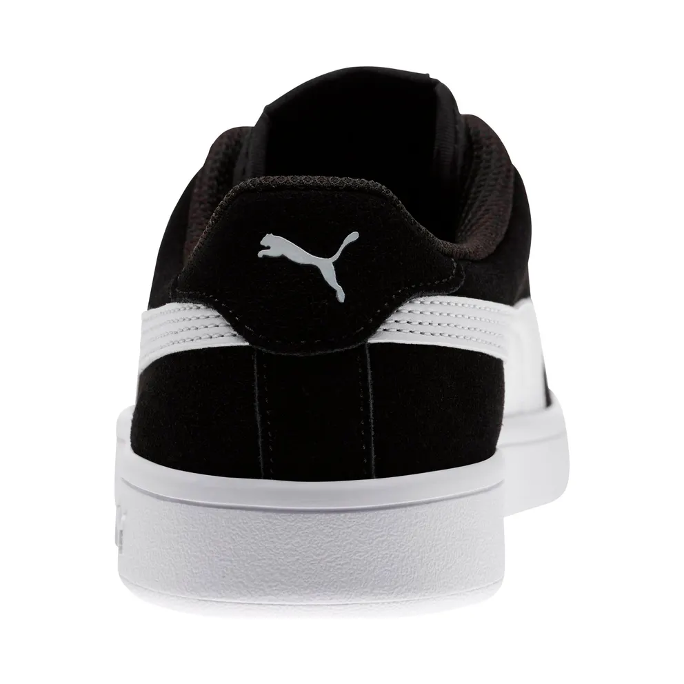 Puma Smash v2 Suede Jr White/Black (365176-01)
