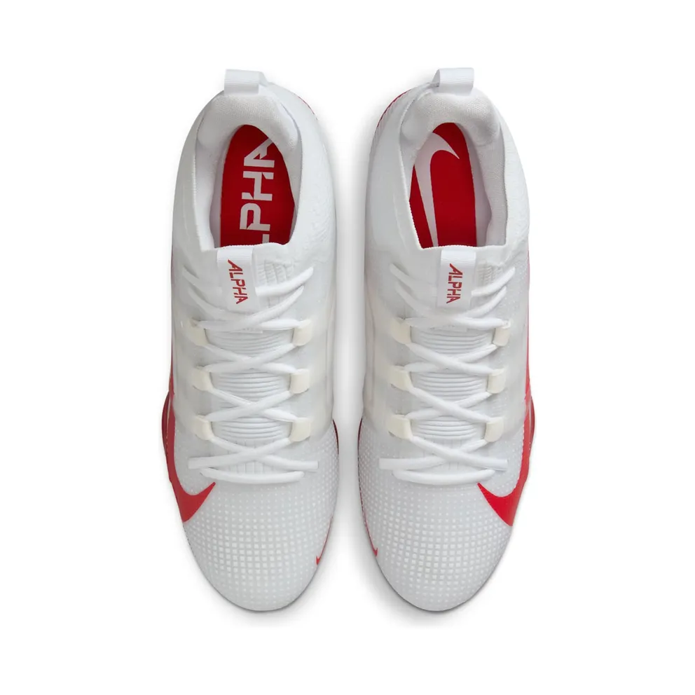 Nike Alpha Menace 4 Elite White University Red Photon Dust (FD7036-102)