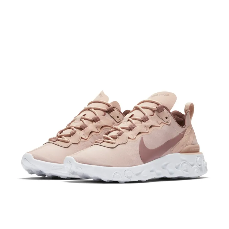 Nike React Element 55 Particle Beige (W) Particle Beige/Smokey Mauve-White (BQ2728-200)