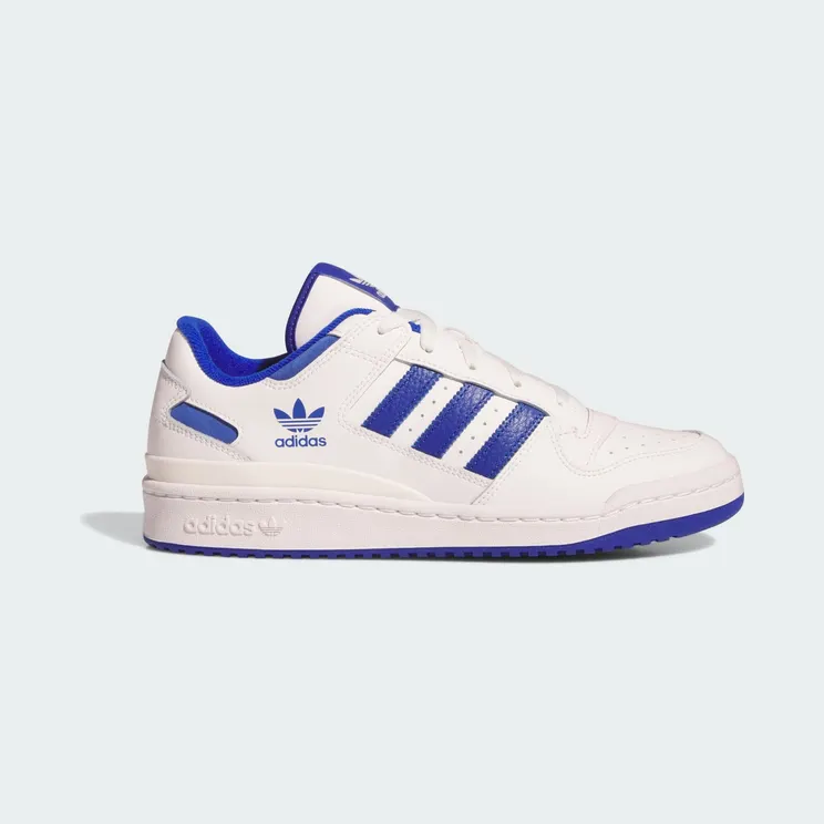 Adidas Forum Low CL Core White / Royal Blue / Core White (IH7829)