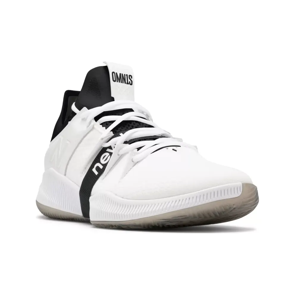 New Balance OMN1S Low White White/Black (BBOMNLWT)