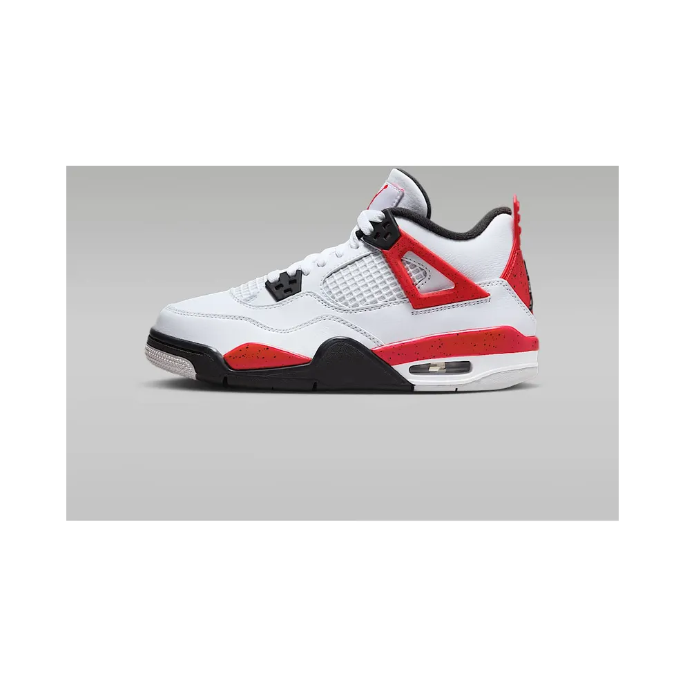Nike Air Jordan 4 Retro Red Cement (GS) (408452-161)