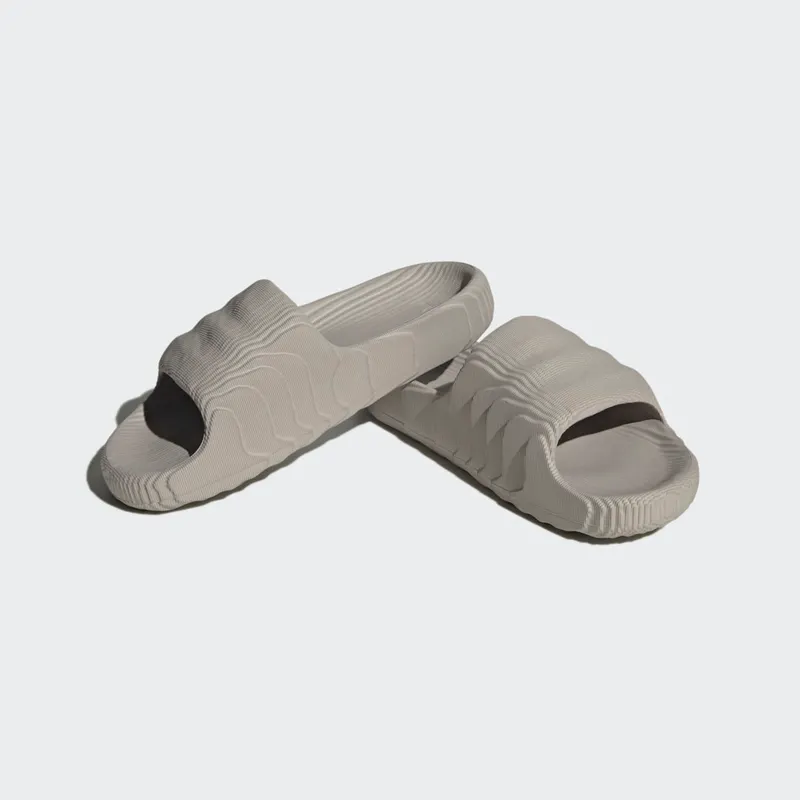 Adidas Adilette 22 Slides Light Brown / Light Brown / Core Black (HQ4670)