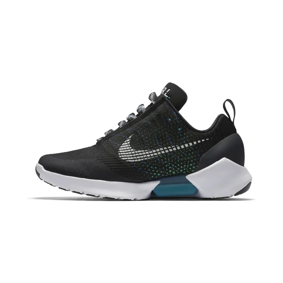 Nike HyperAdapt 1.0 Black (UK) Black/White-Blue Lagoon (AH9390-002)