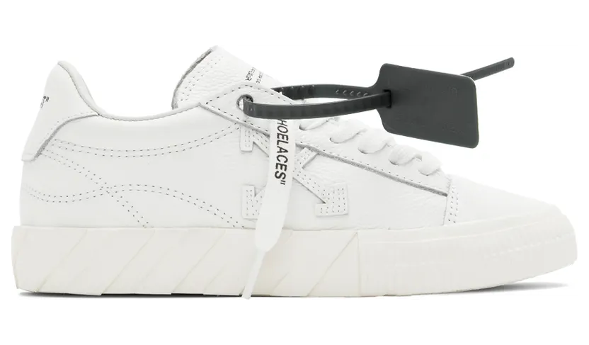 Off-White White Vulcanized Low-Top Sneakers (OWIA178S22LEA0020101)