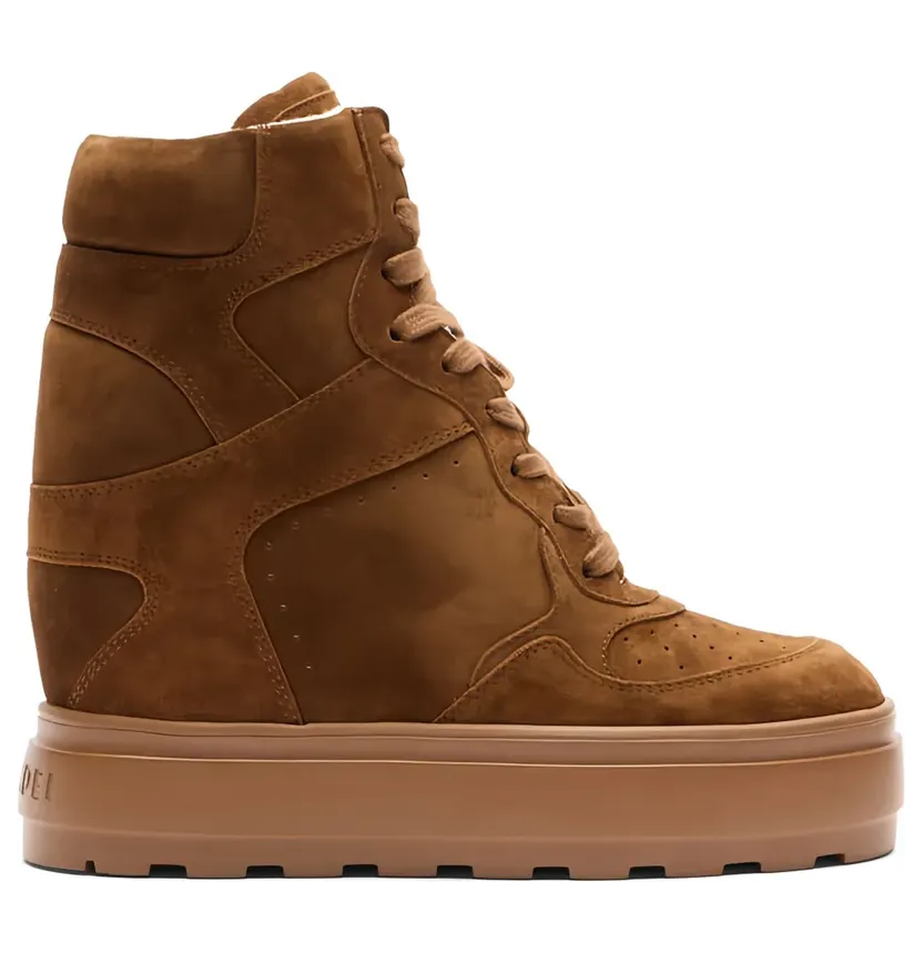 Casadei 80 mm sneakers met sleehak – Bruin (2X082A0801RENNA)
