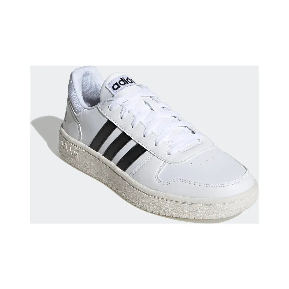 Adidas Hoops 2.0 Cloud White / Core Black / Cloud White (EG3970)
