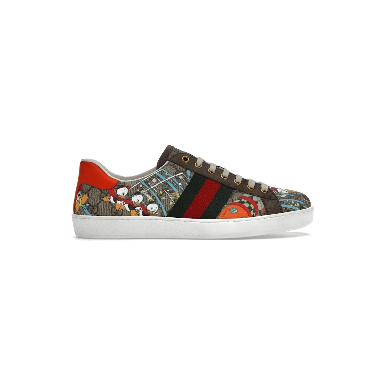 Gucci Ace x Disney Huey, Dewey, Louie Print