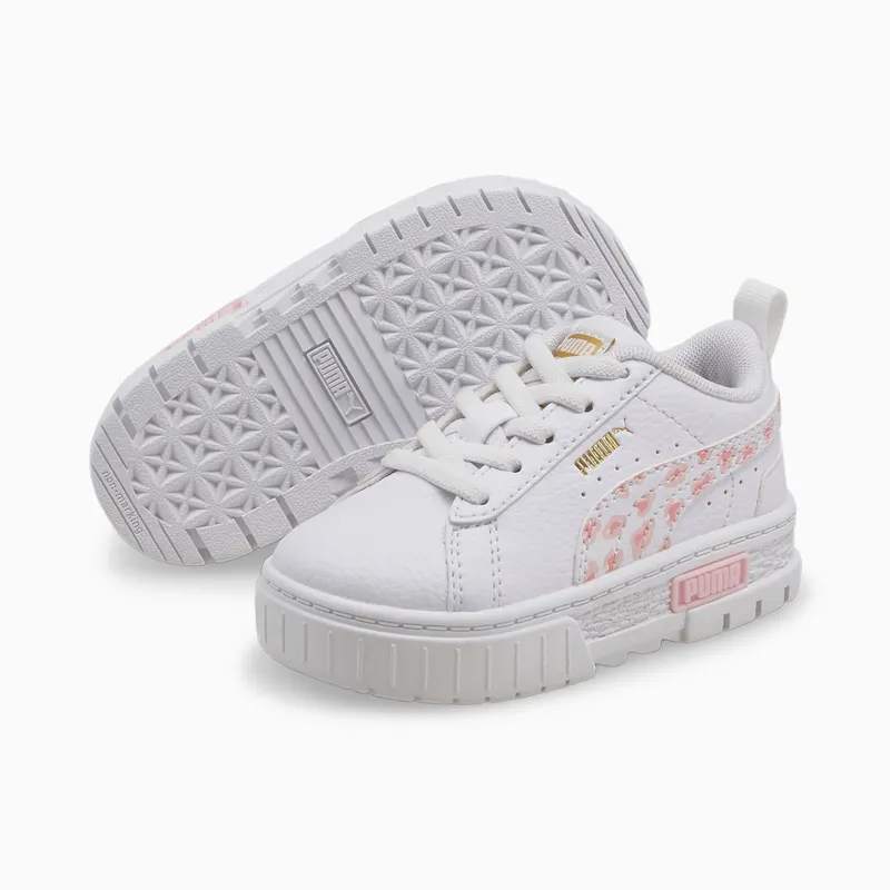 PUMA Mayze Wild Babies’ White/Prism Pink (385700-01)