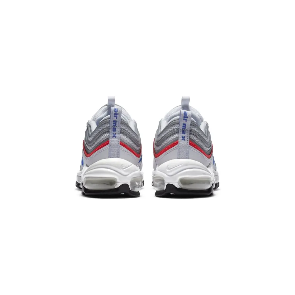 Nike Air Max 97 Metallic Silver Flash Crimson Racer Blue (W) White/Flash Crimson-Metallic Silver-Racer Blue (CZ6087-101)