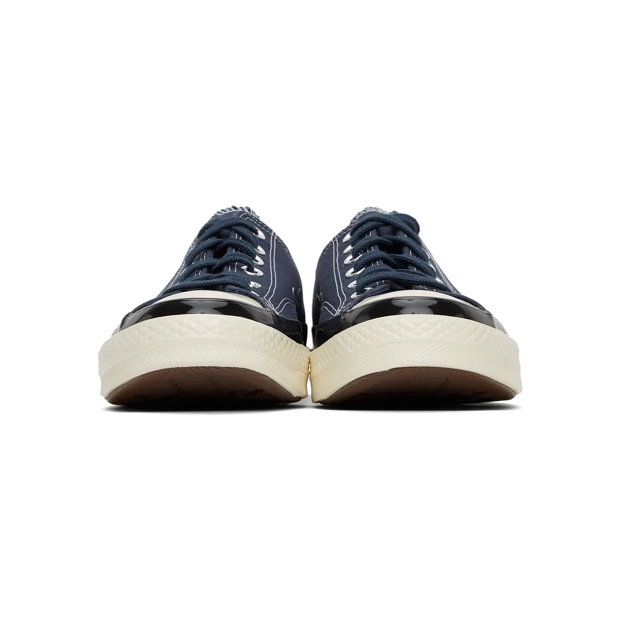 Moncler Genius 7 Moncler FRGMT Hiroshi Fujiwara Converse Navy Fraylor III Chuck 70 Sneakers (G20964M7060002SLQ) (2)
