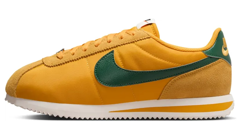 Nike Cortez Textile “Yellow Ochre Gorge Green” (DZ2795-702)