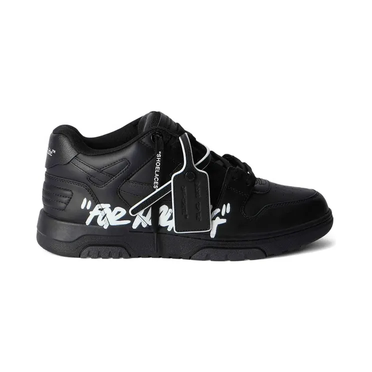 Off-white Lettering-print Tag “Black/White” (M189C9L01A BLKWH)
