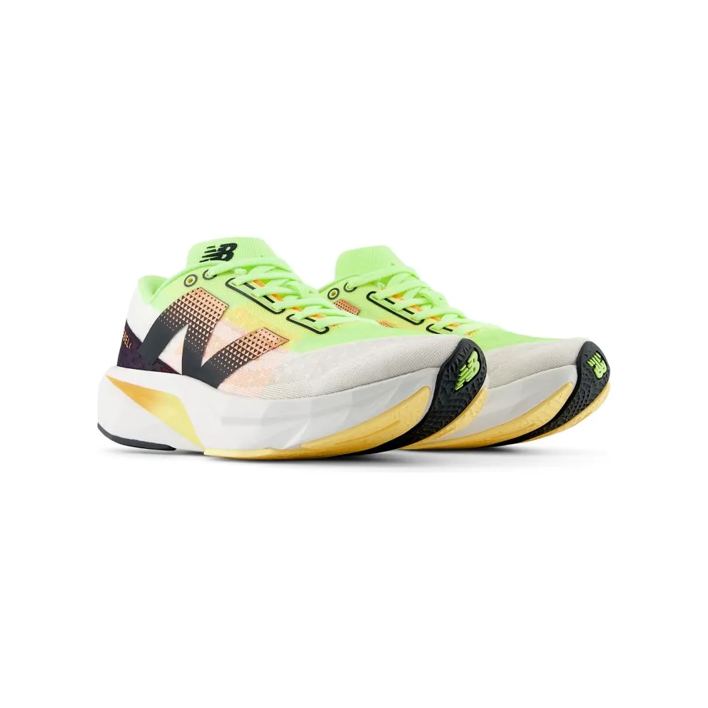New Balance FuelCell Rebel v4 Bleached Lime Glo Hot Mango (MFCXLL4)