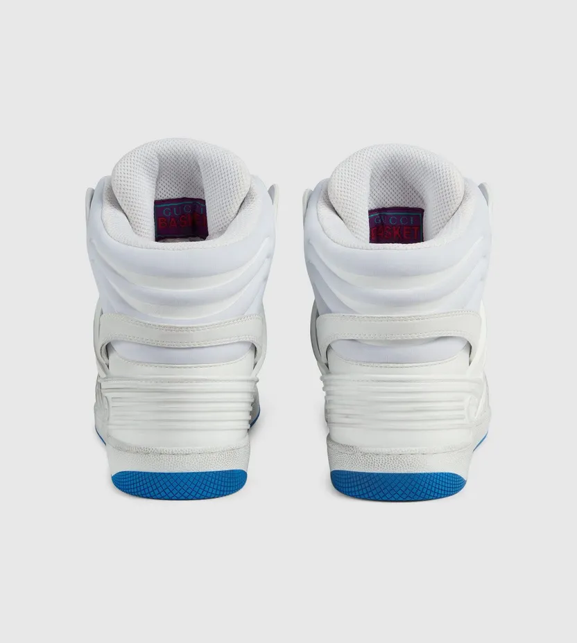 Gucci Basket White Blue (661301 2SHA0 9014) (4)