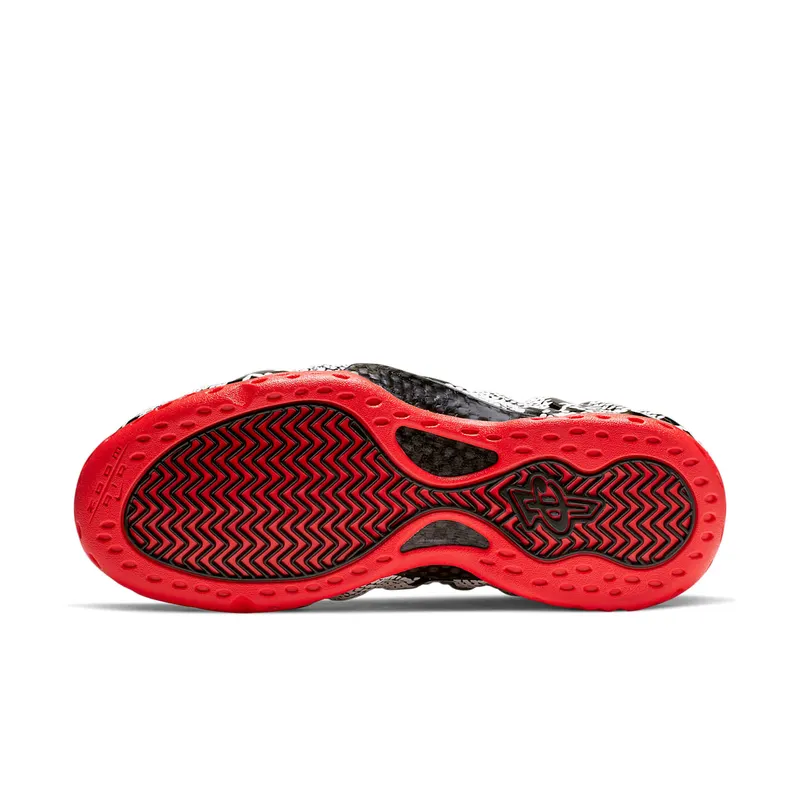 Nike Air Foamposite One Albino Snakeskin Sail/Habanero Red-Black (314996-101)