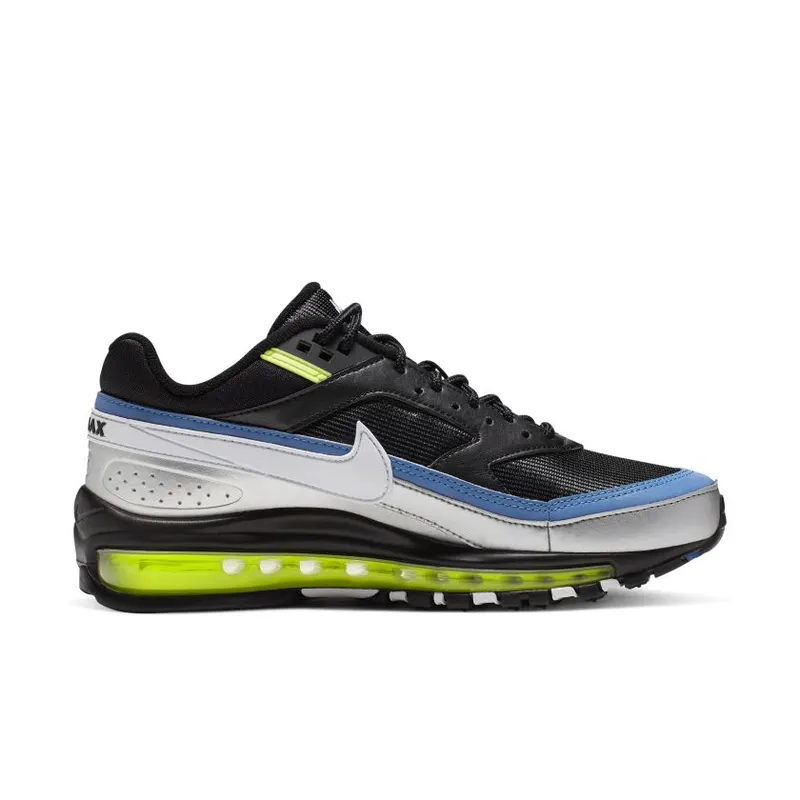 Nike Air Max 97 BW Black White Metallic Silver Black/White-Metallic Silver (AO2406-003)