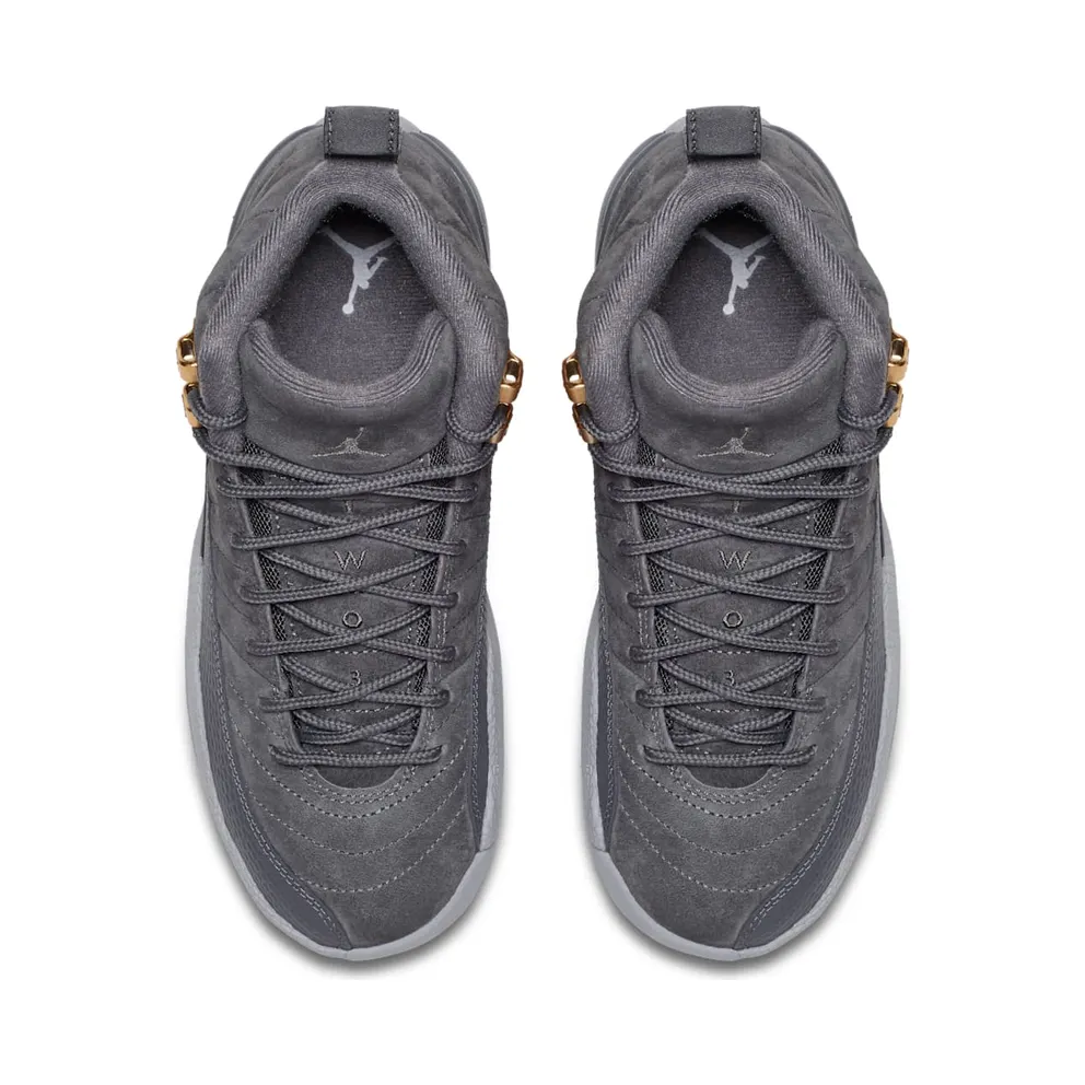 Jordan 12 Retro Dark Grey (GS) (153265-005)