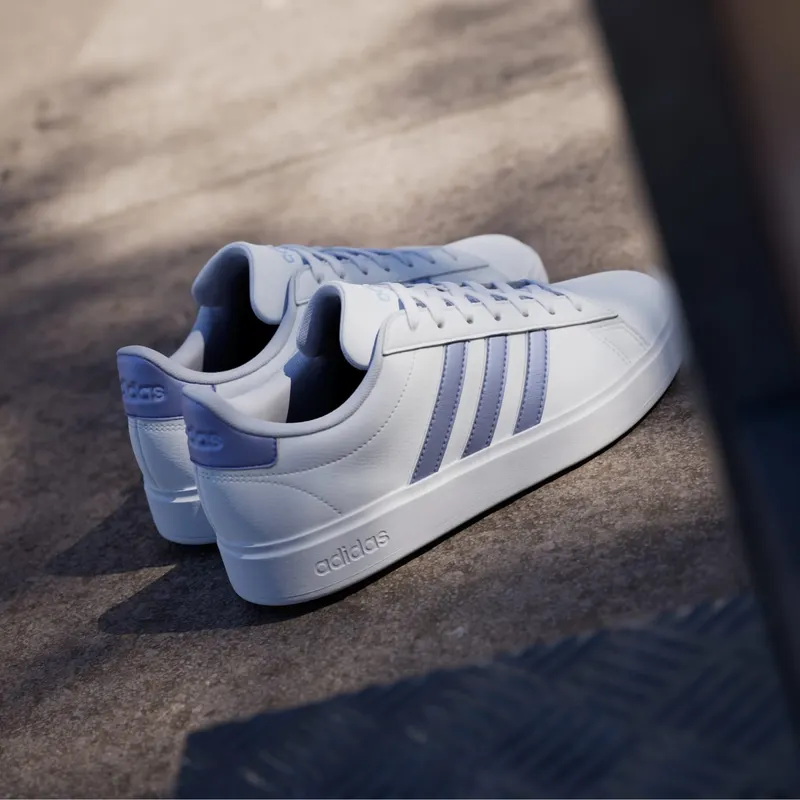 adidas Grand Court 2.0 Cloud White Blue Spark Met. Blue Spark (IG9247)