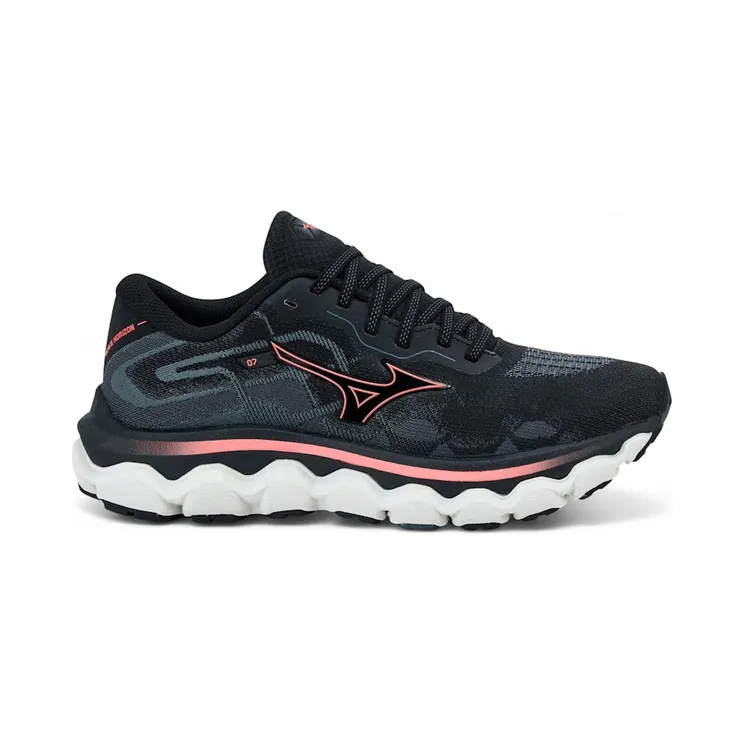 Mizuno Wave Horizon 7 Black Dubarry Nimbus Cloud (J1GD242624)