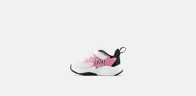 New Balance Rave Run v2 Bungee Lace White Real Pink Black (ITRAVFP2)
