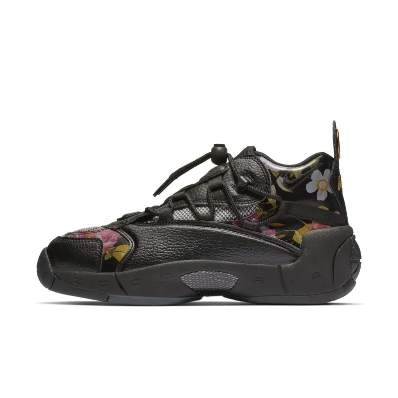 Nike Air Swoopes 2 Floral (W) Black/Black-Metallic Gold (917592-002)