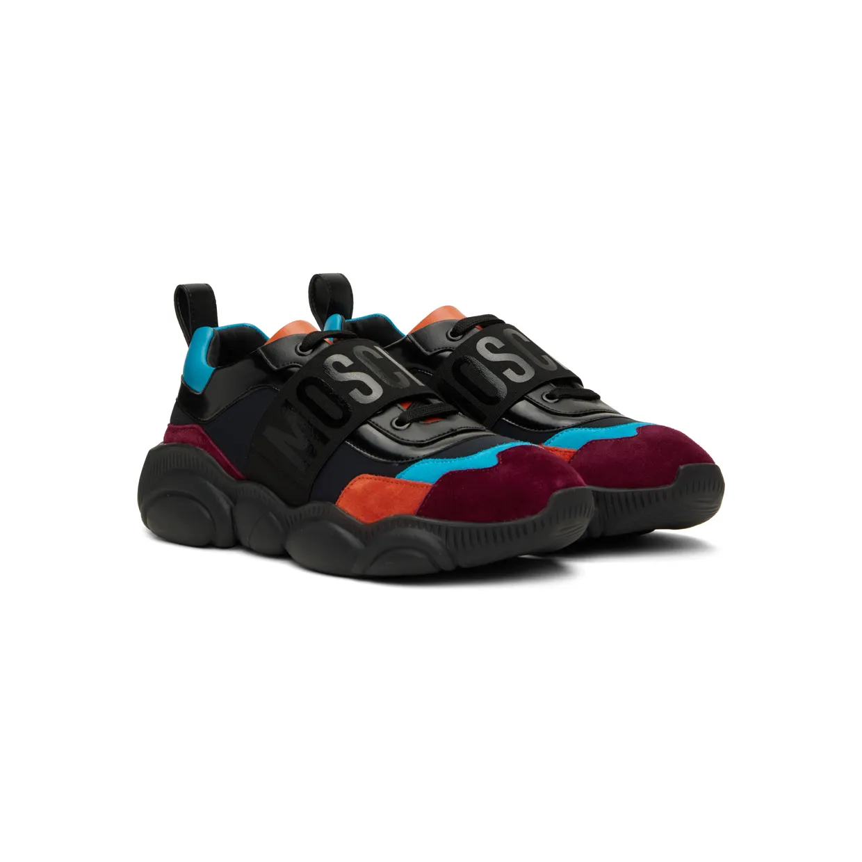 Moschino Multicolor Teddy Sneakers (MB15113G0F GN1) (4)