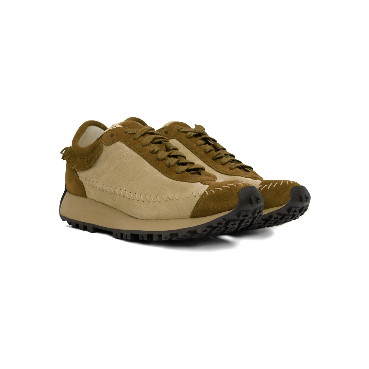 Visvim Green Walpi Runner Sneakers (0522901001001) (4)