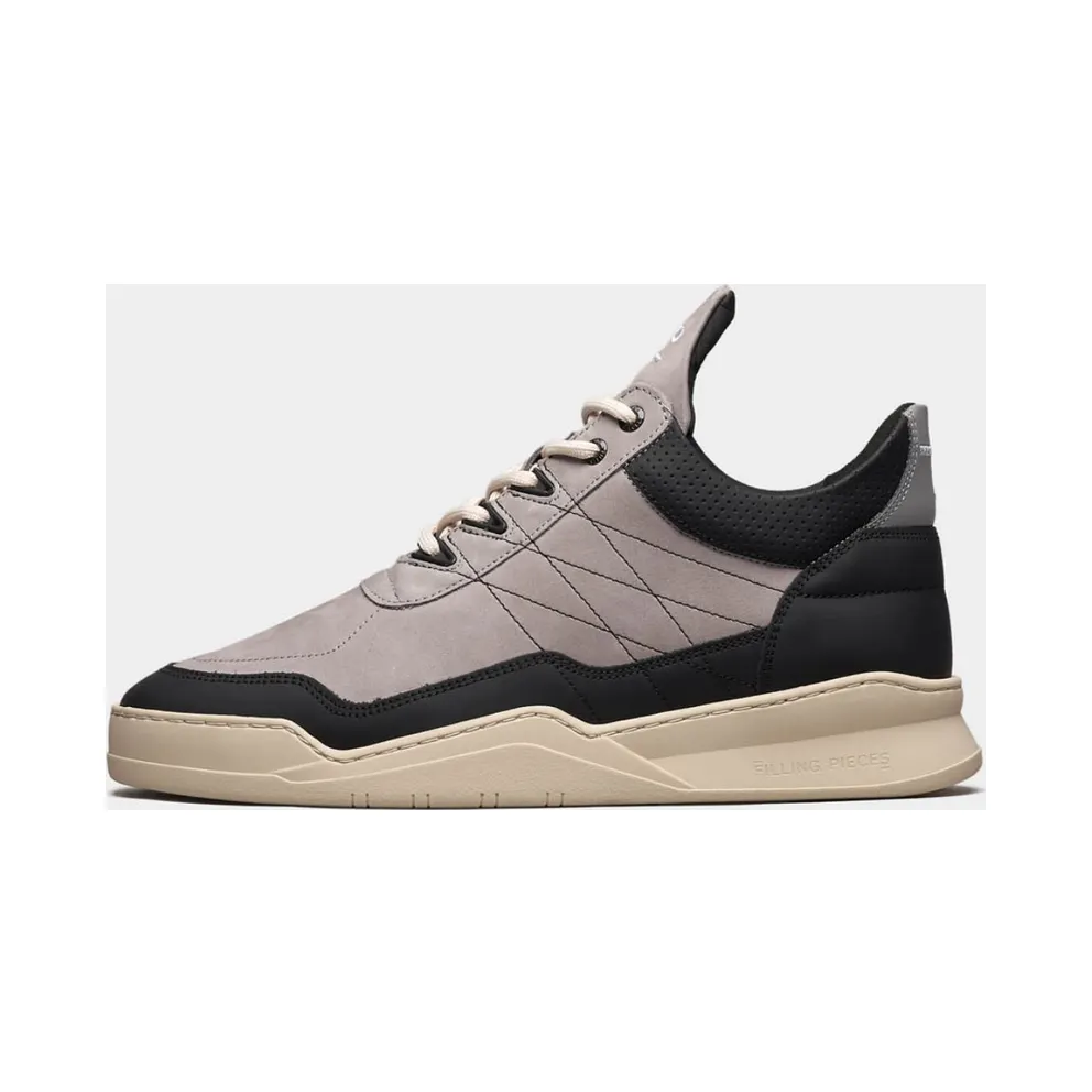 Filling Pieces Low Top Tweek Light Grey