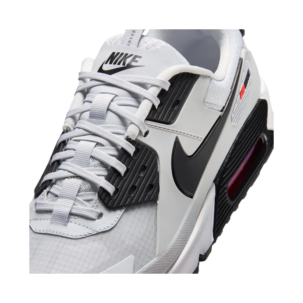 Nike Air Max 90 Pure Platinum/Bright Crimson/Black (IV5758-043)