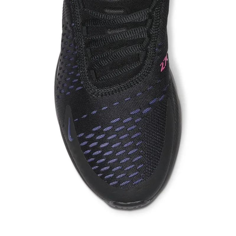 Nike Air Max 270 Throwback Future (W) Black/Laser Fuchsia-Regency Purple (AH6789-011)