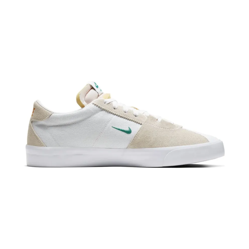 Nike SB Air Zoom Bruin Edge White Neptune Green White/Vivid Orange-Gum Light Brown-Neptune Green (CD5036-100)