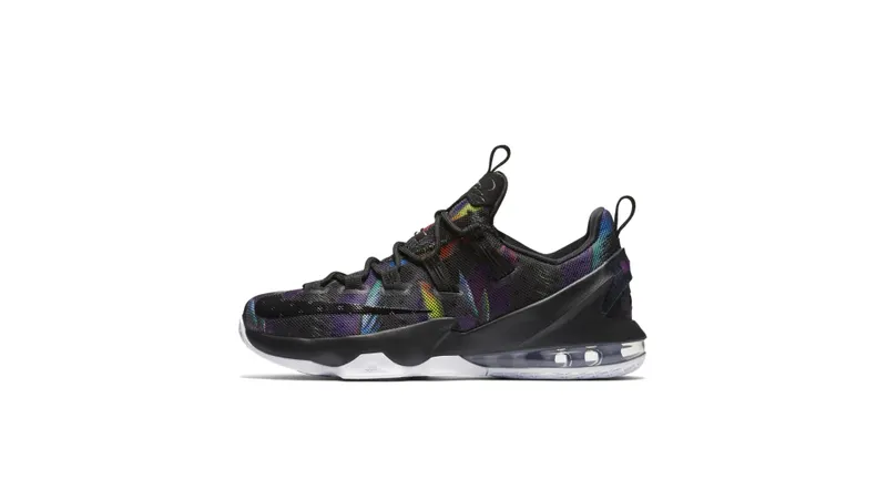Nike LeBron 13 Low Birds of Paradise Black/Black-White-Volt (831925-051)