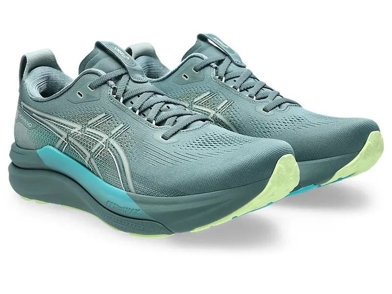 ASICS GEL-KAYANO 33 “Foggy Teal / Illuminate Yellow” (1011C167-403)