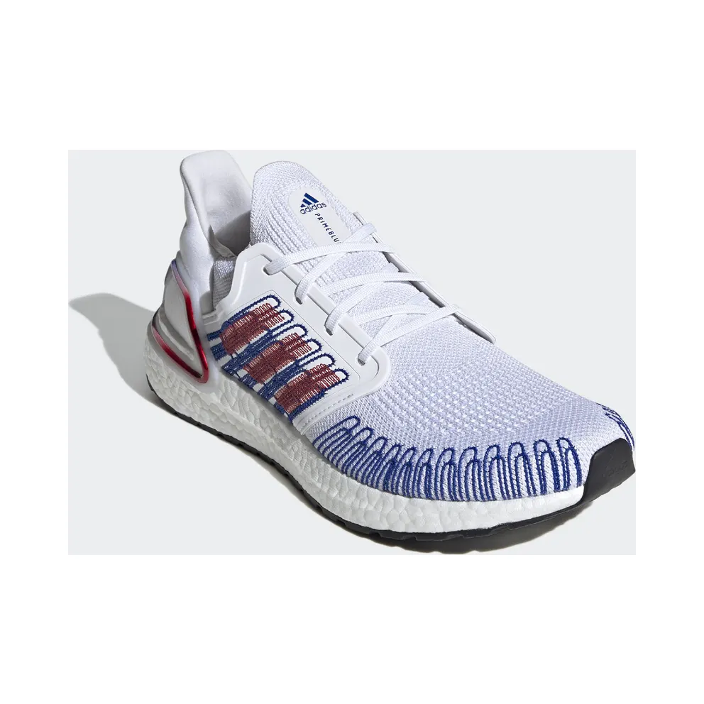 adidas Ultra Boost 20 Scarlet Royal Blue White/Scarlet/Team Royal Blue (EG0712)